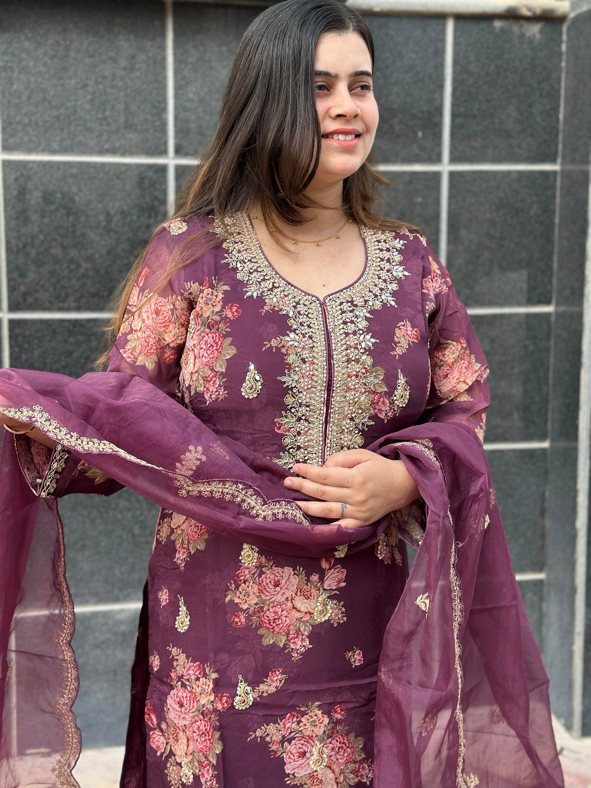 Soft Chanderi Silk Suit For Women