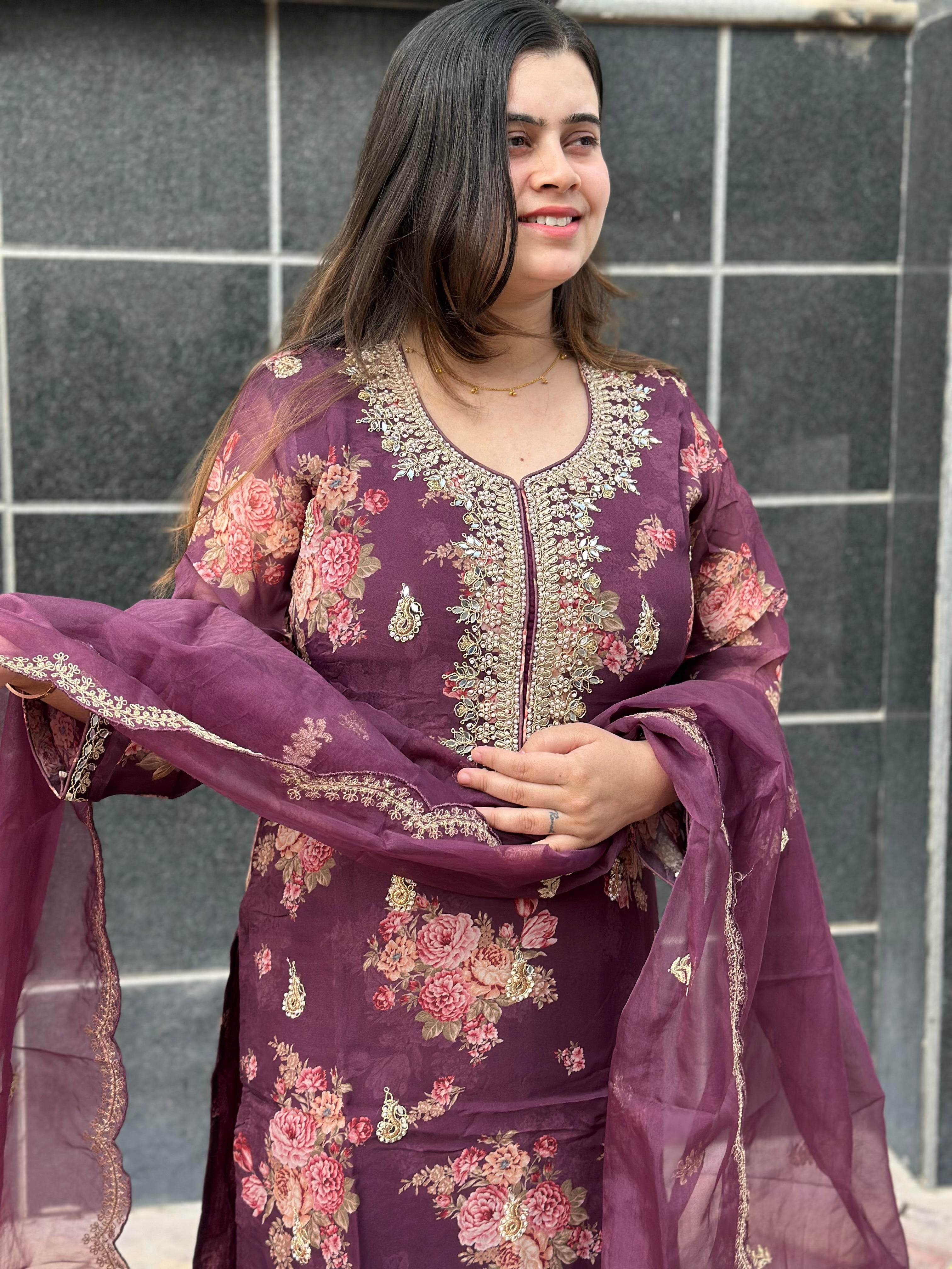 Soft Chanderi Silk Suit For Women