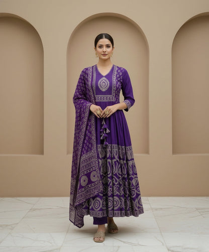 Premium Cotton kurta set for women with dupatta
