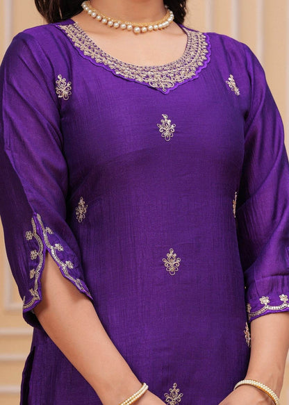 Maharani Dola Silk Suit