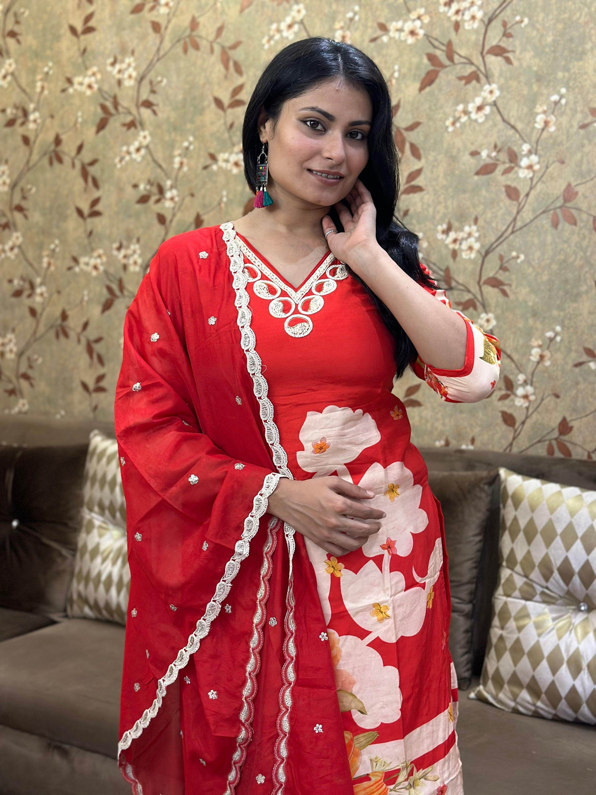 Modal Silk Suit For Women