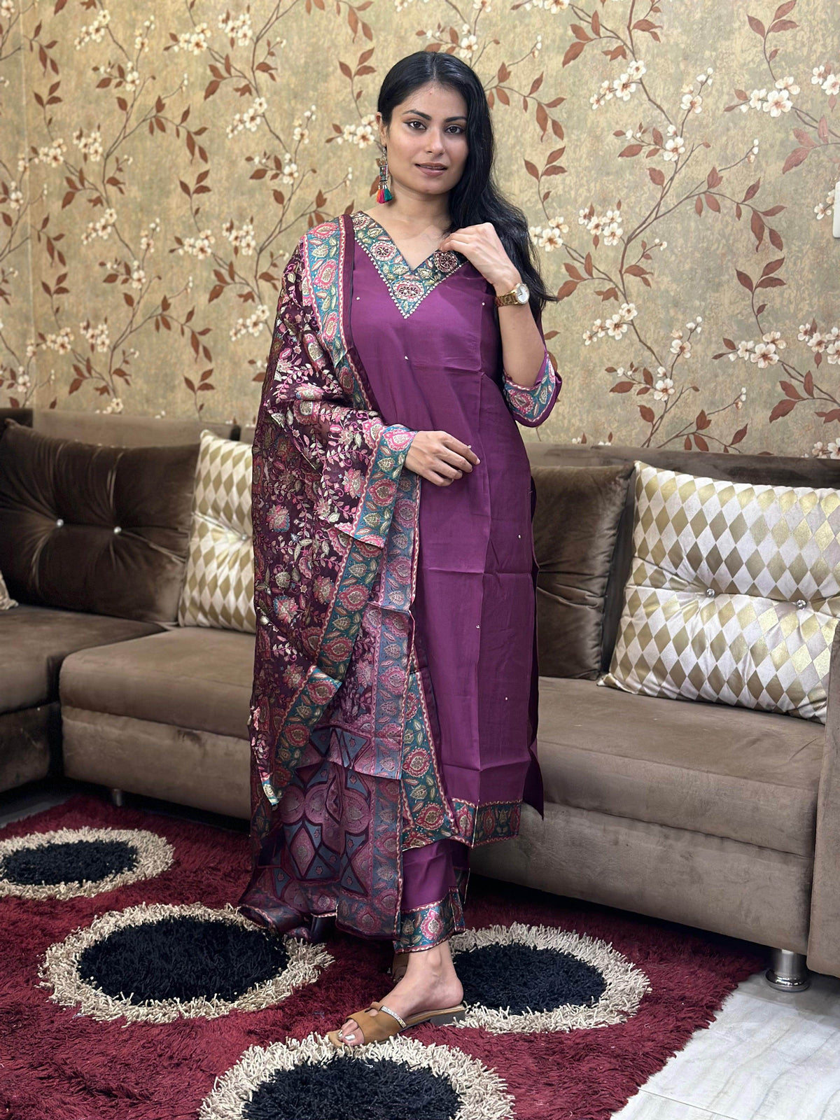 Silk Suit For Women