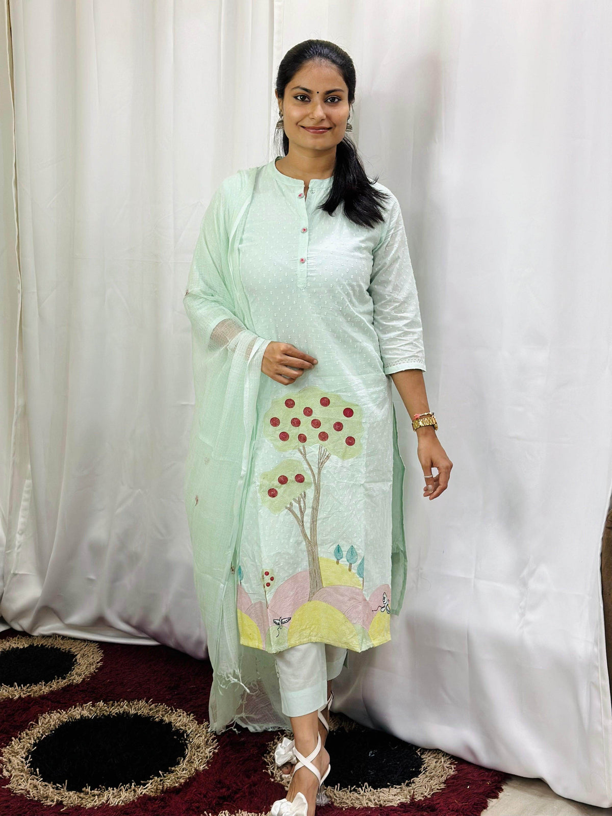 Cotton Kurta Set for Women