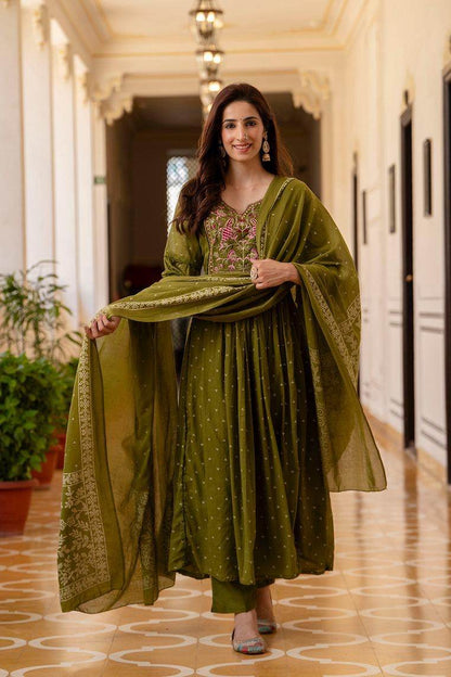 Premium Cotton Suit For Women Mul Peacock
