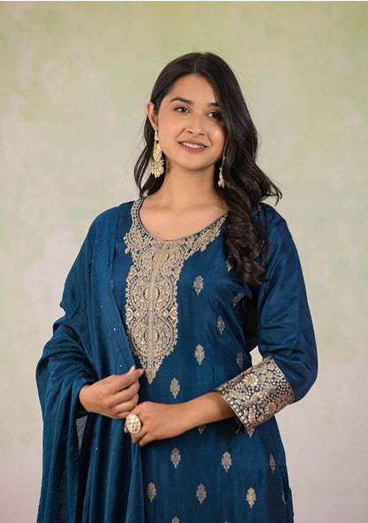Banarasi Silk Suit Set for Women