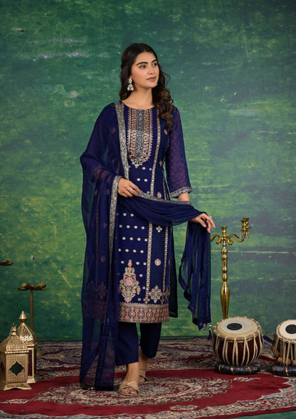 Banarasi Silk Suit Set for Women