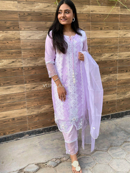 LILAC Organza Suit