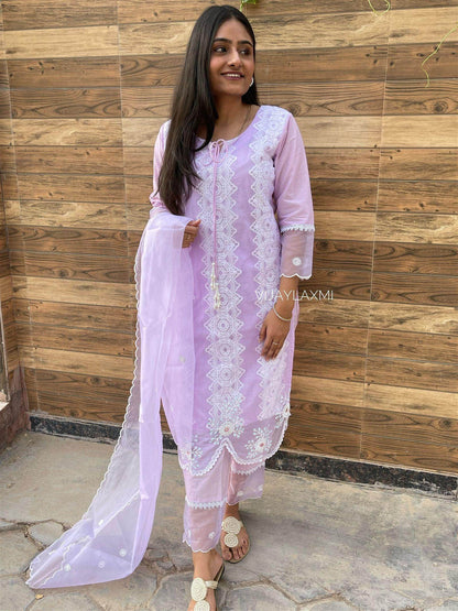 LILAC Organza Suit