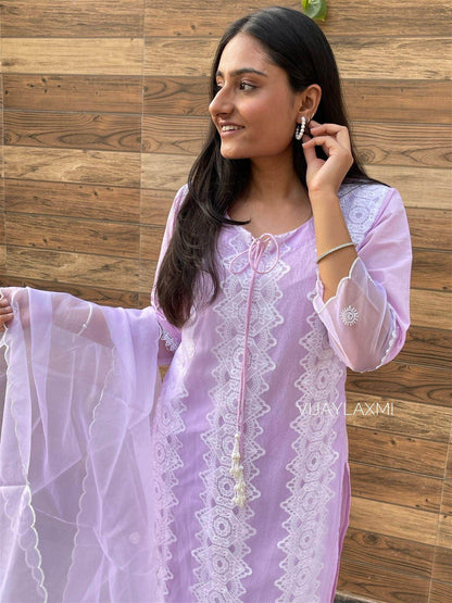 LILAC Organza Suit