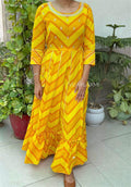 Leheriya Gown