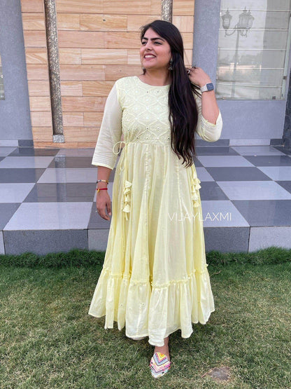 Mul Mul cotton gown