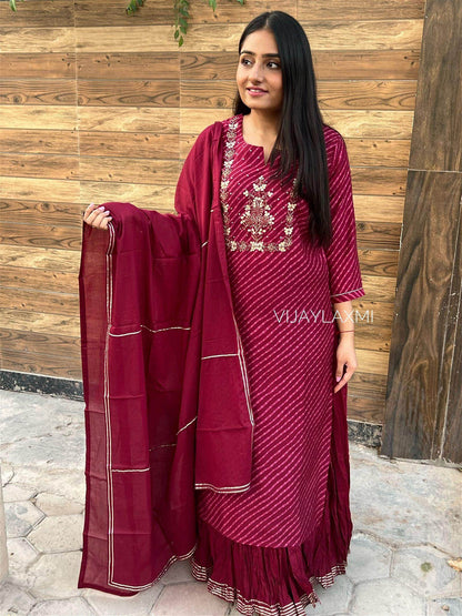 Muslin skirt set WN01