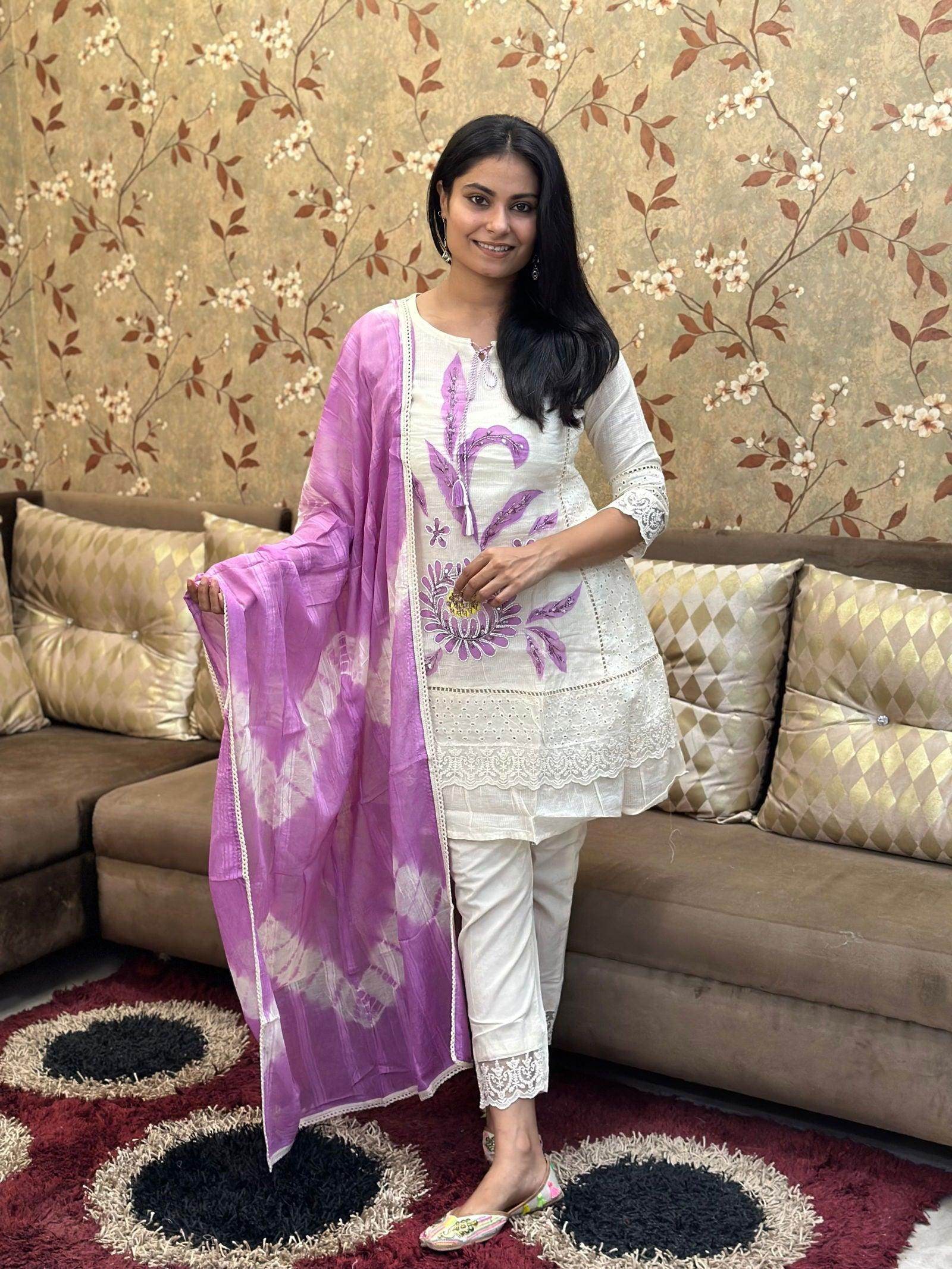 Premium Cotton Kurta Set For Women