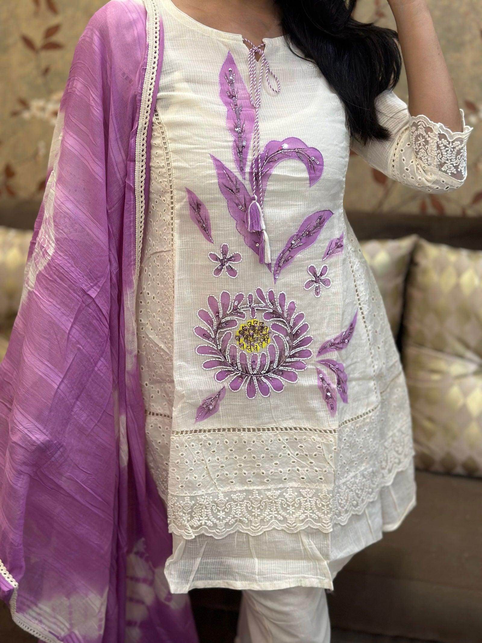 Premium Cotton Kurta Set For Women