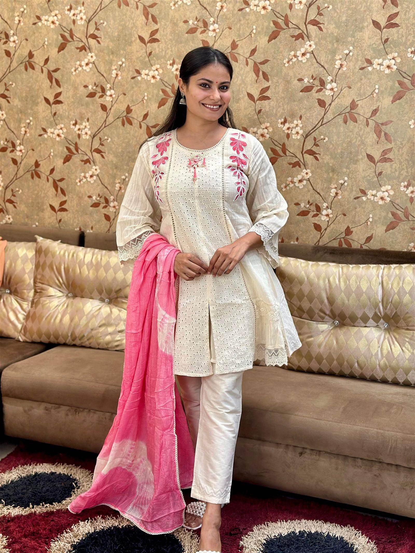 Premium Cotton Kurta Set For Women