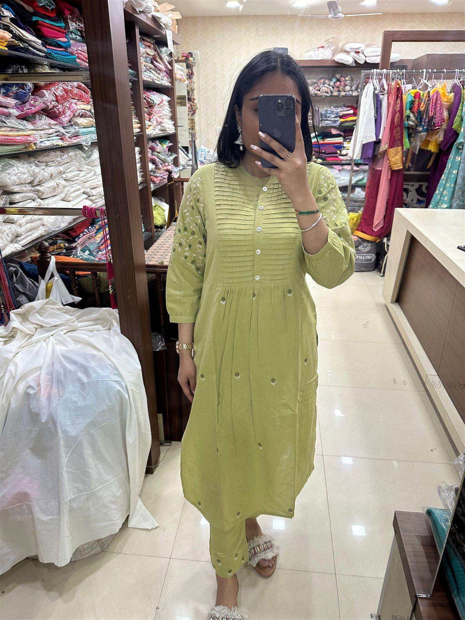 Premium cotton suit