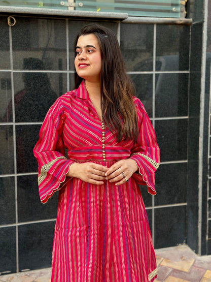 RAYON SILK DRESS