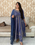 Rayon Frock Suit set LV01