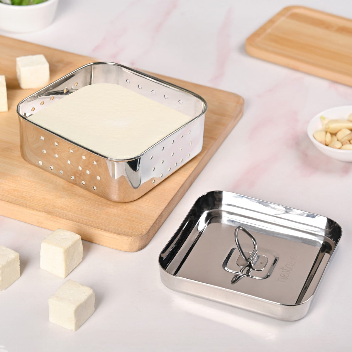 Stainless Steel Paneer Maker Mould Press 550ml