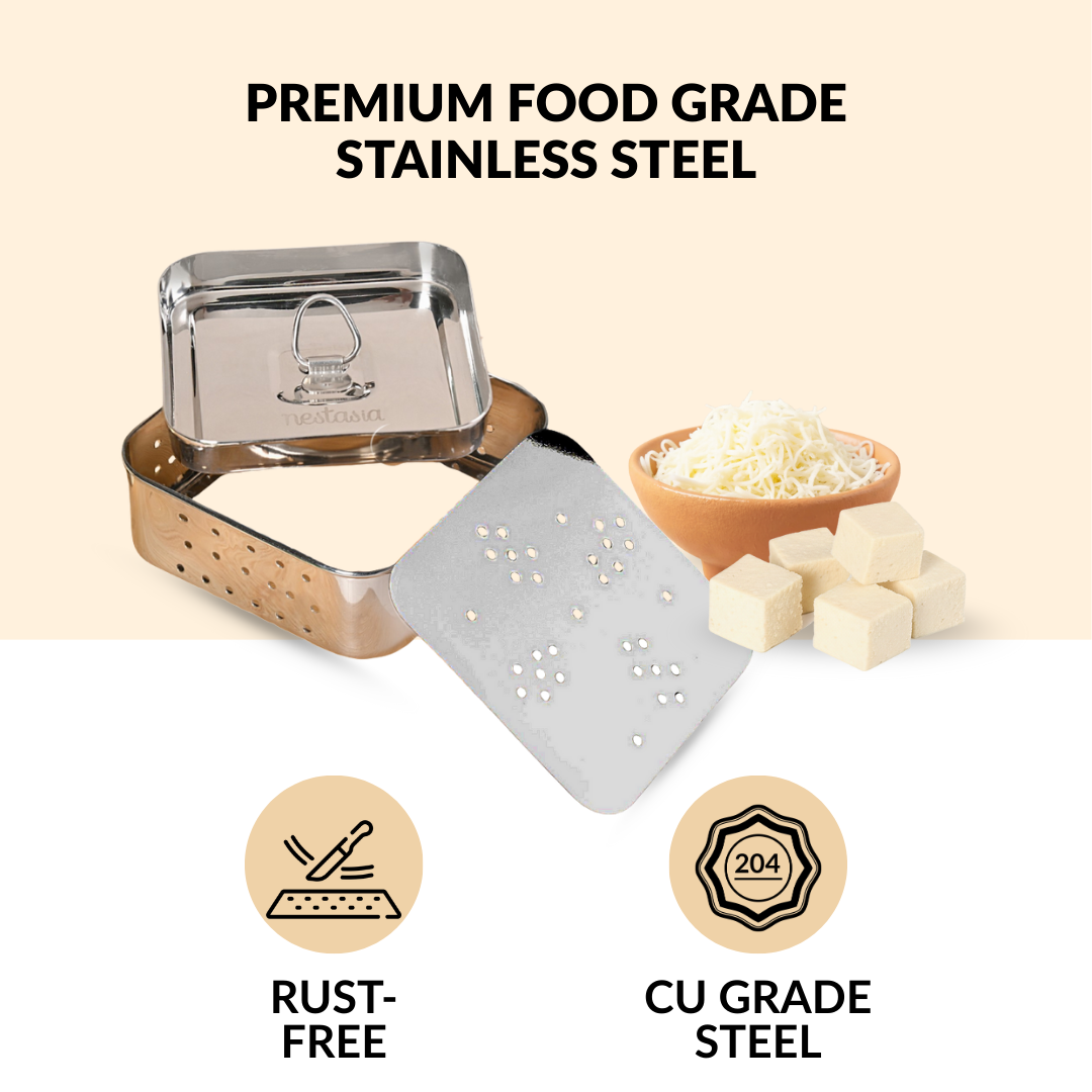 Stainless Steel Paneer Maker Mould Press 550ml
