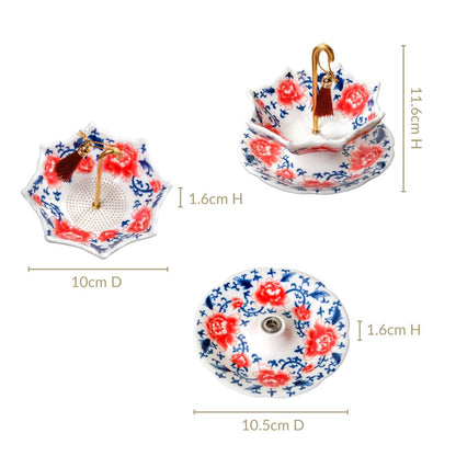 Chinoiserie Umbrella Tea Strainer