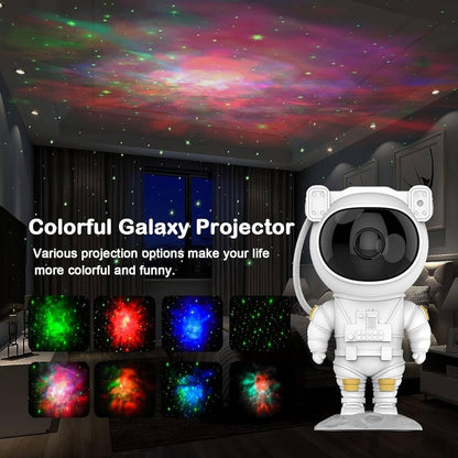 Astronaut Galaxy Projector with Remote Control - salesmania