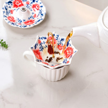 Chinoiserie Umbrella Tea Strainer