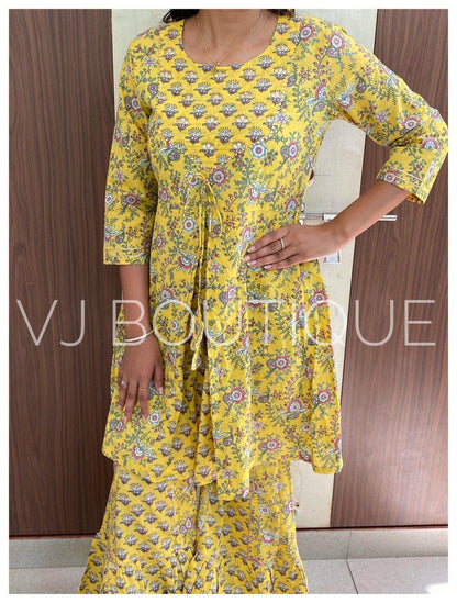 cotton garara suit set
