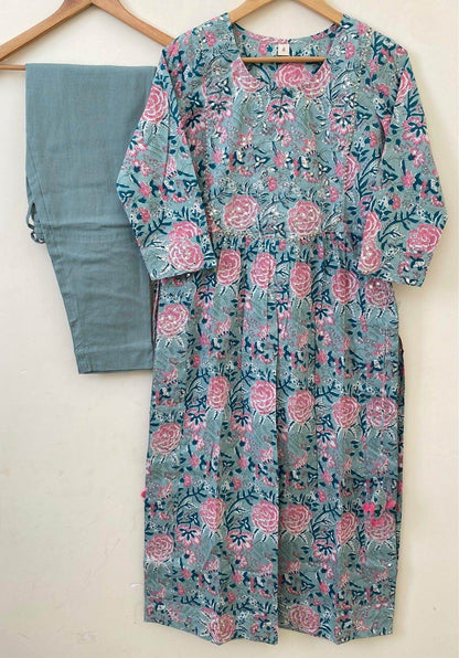 cotton suit set