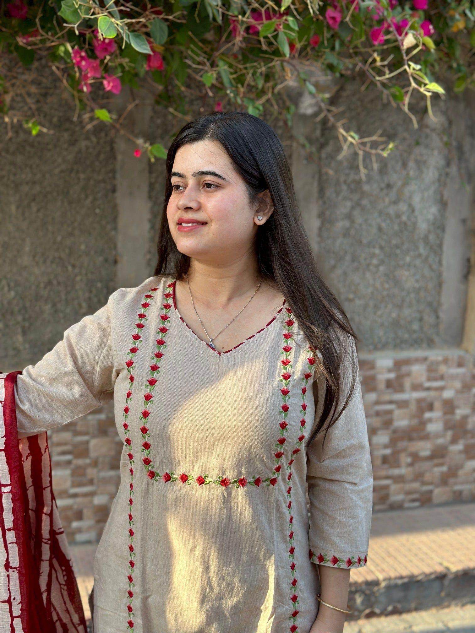 Chandrika cotton suit set