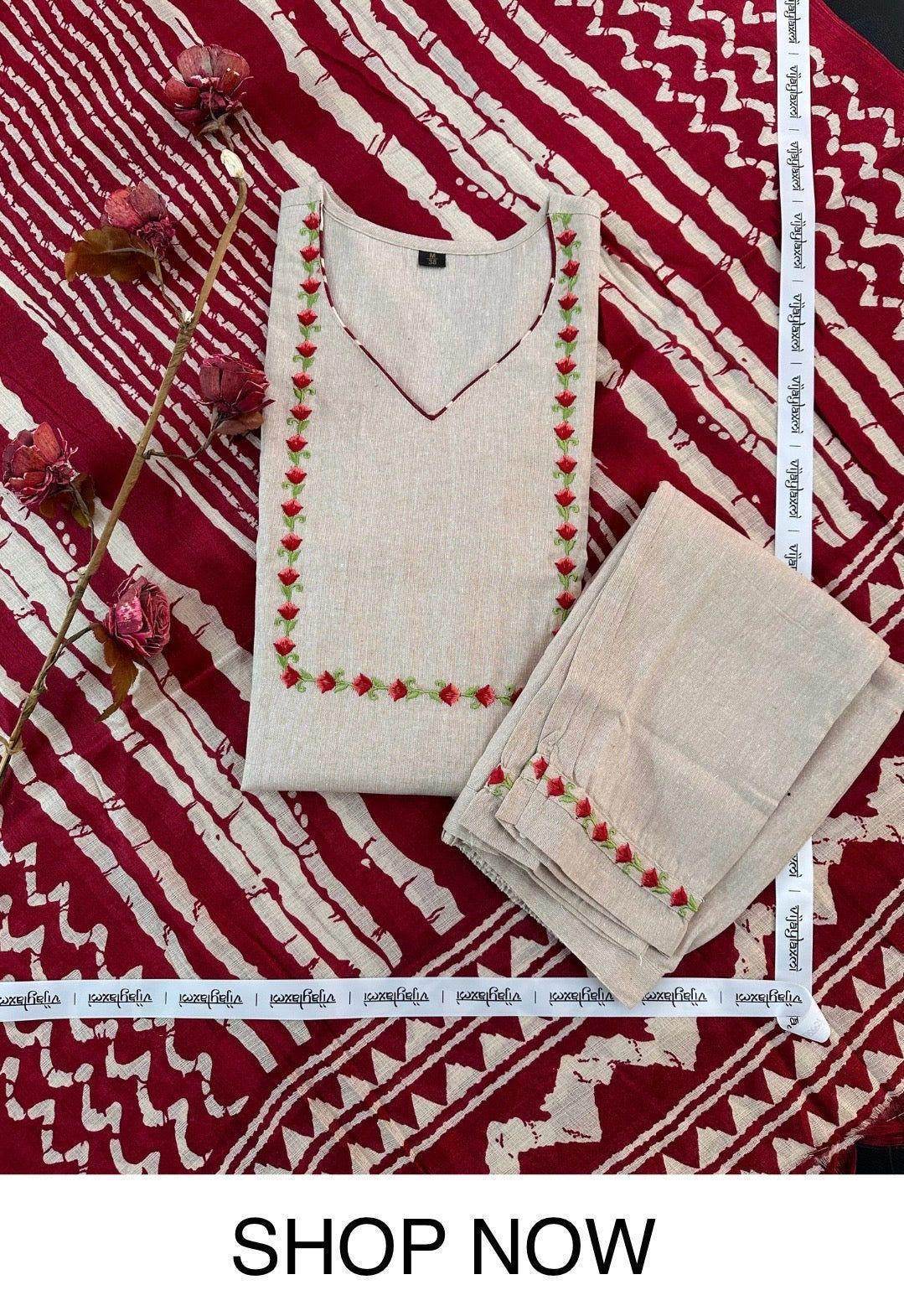 Chandrika cotton suit set