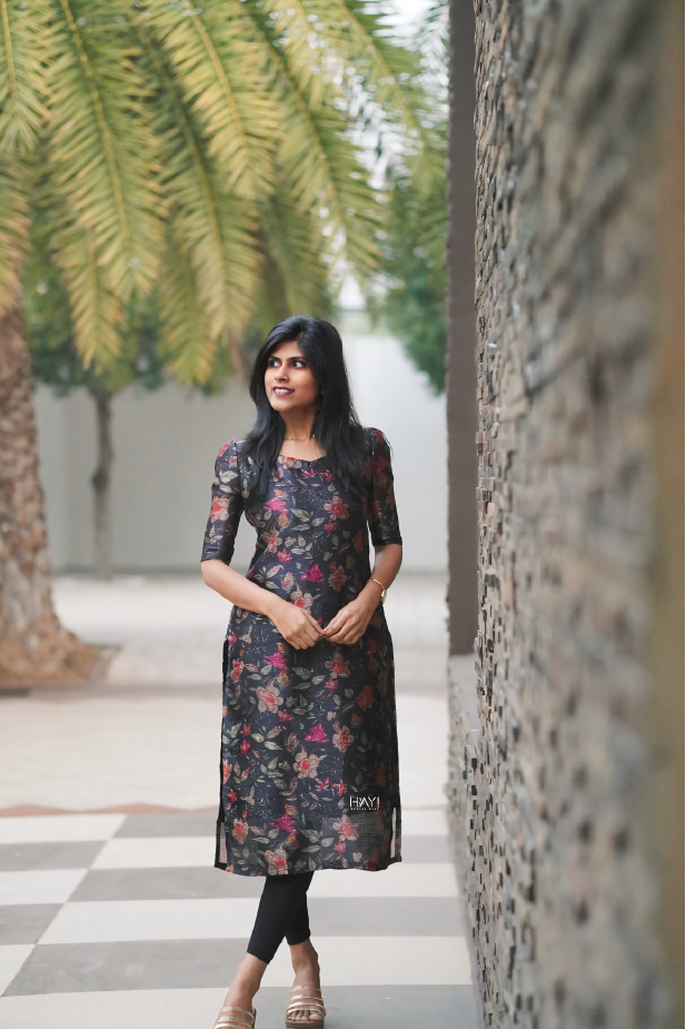 All Eyes on You Silk Slub Kurta