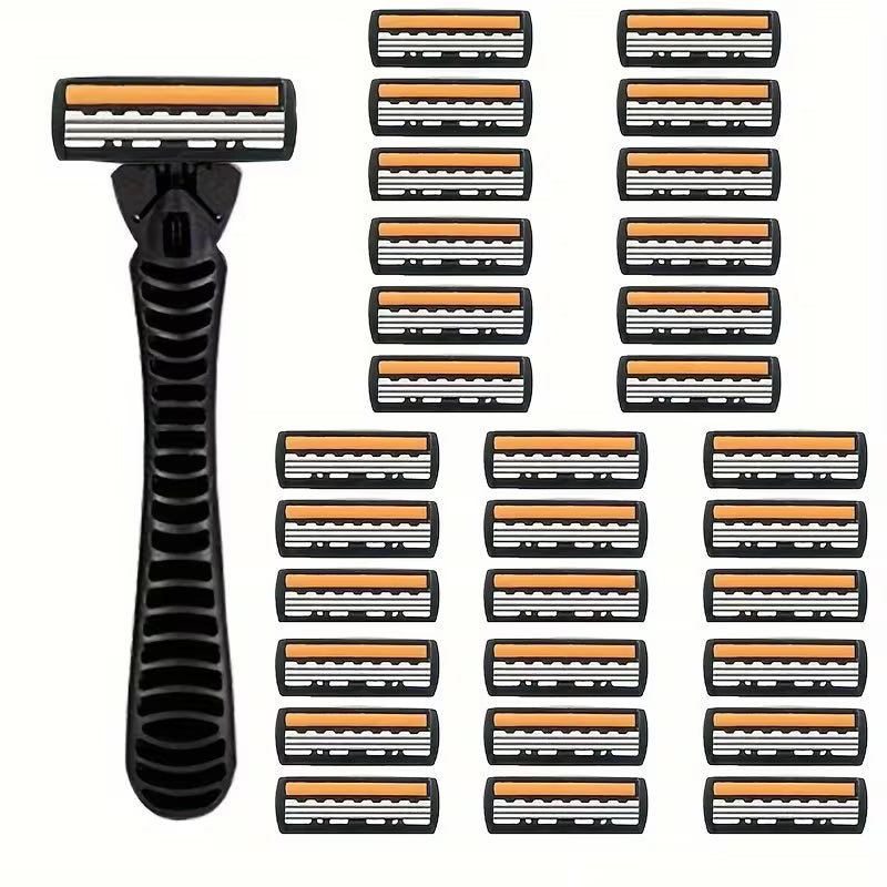 24 Pieces Men's Razor Refill Set