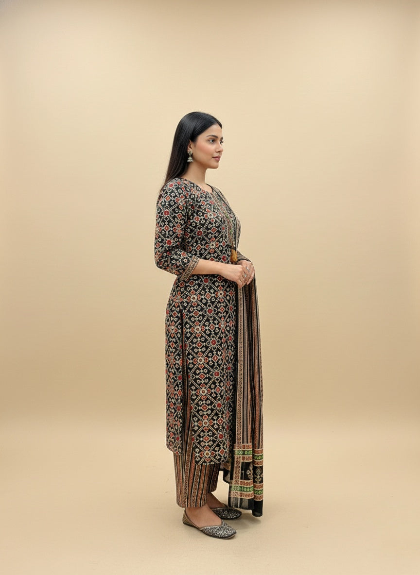 Cotton Kurta Set