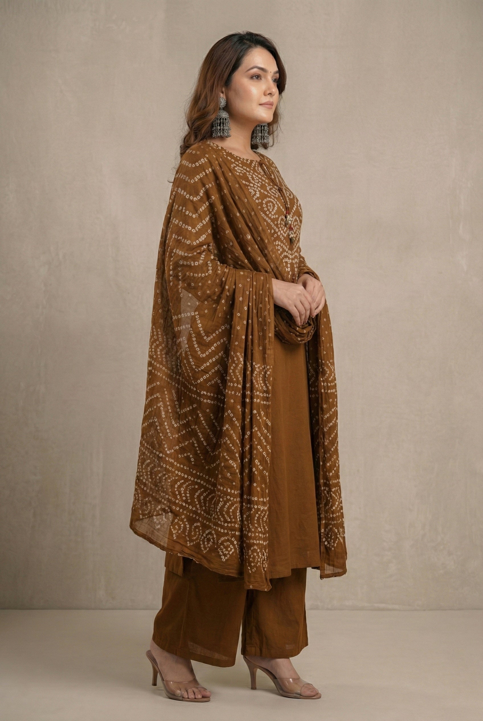 Amayra Cotton Kurta Embroidery Work Kurti Pant And Dupatta