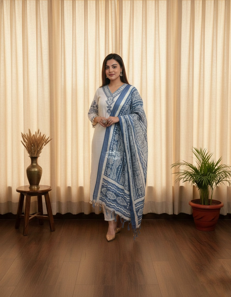 Amayra Cotton Flex Kurta set with pants