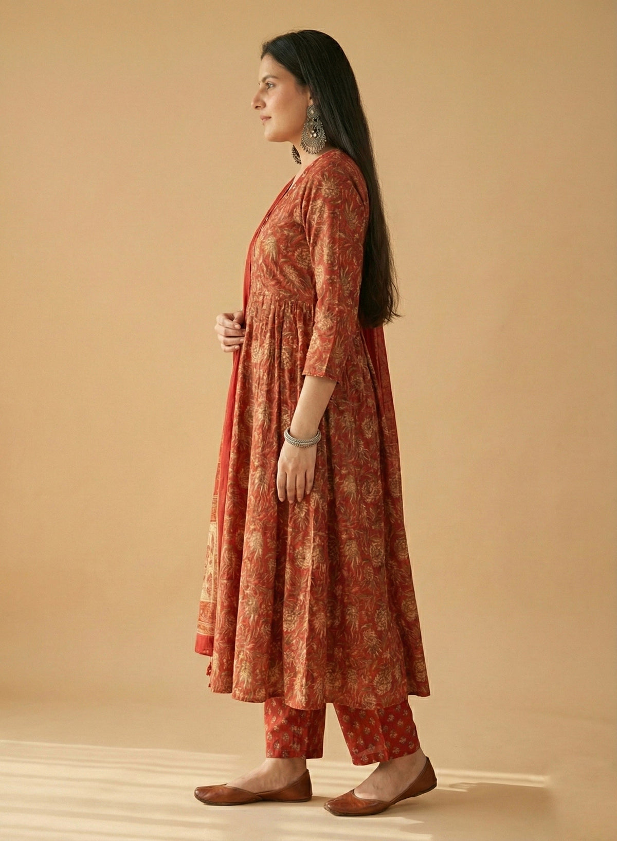 Kiara Cotton kurta Set with dupatta