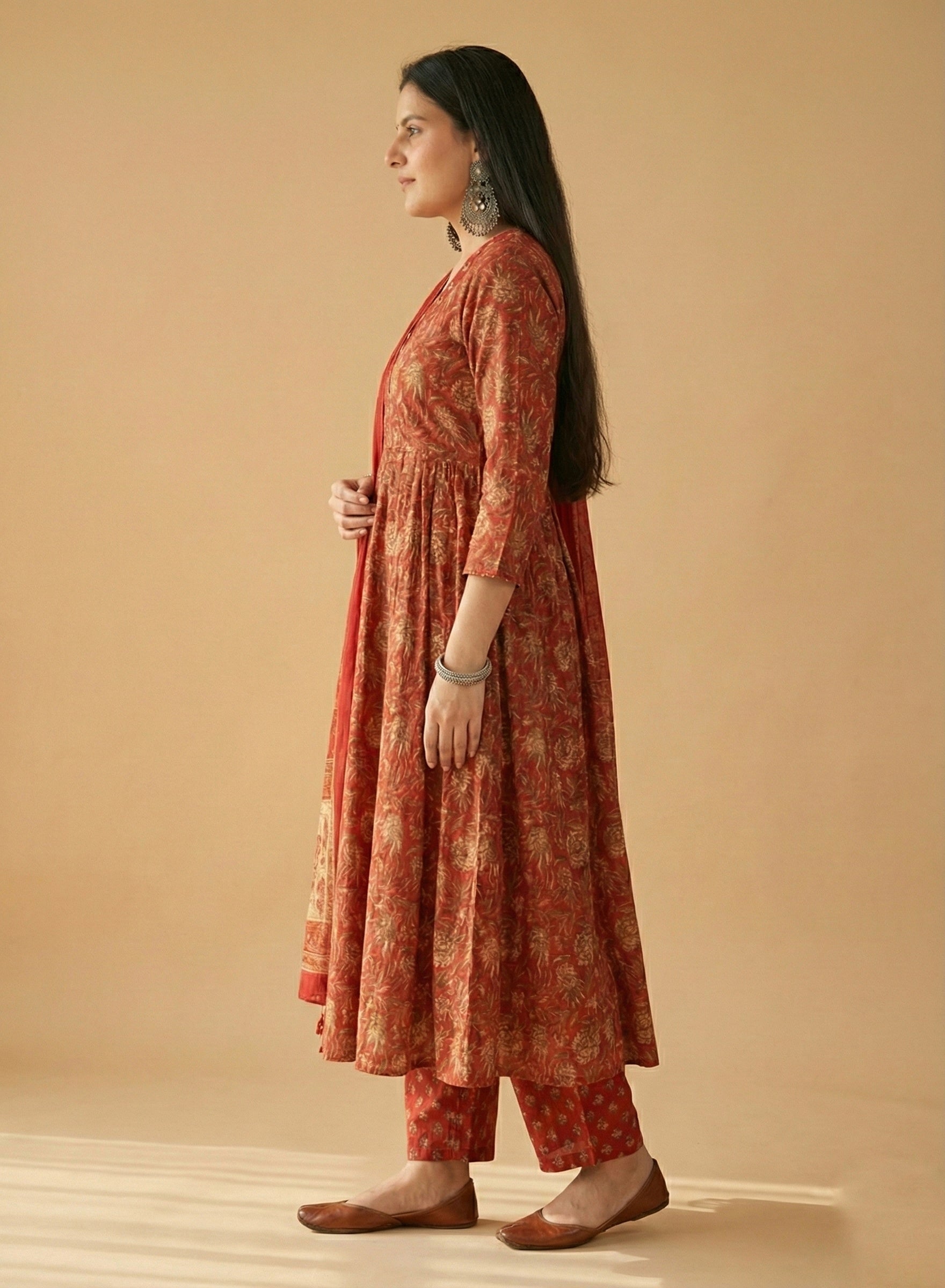 Kiara Cotton kurta Set with dupatta