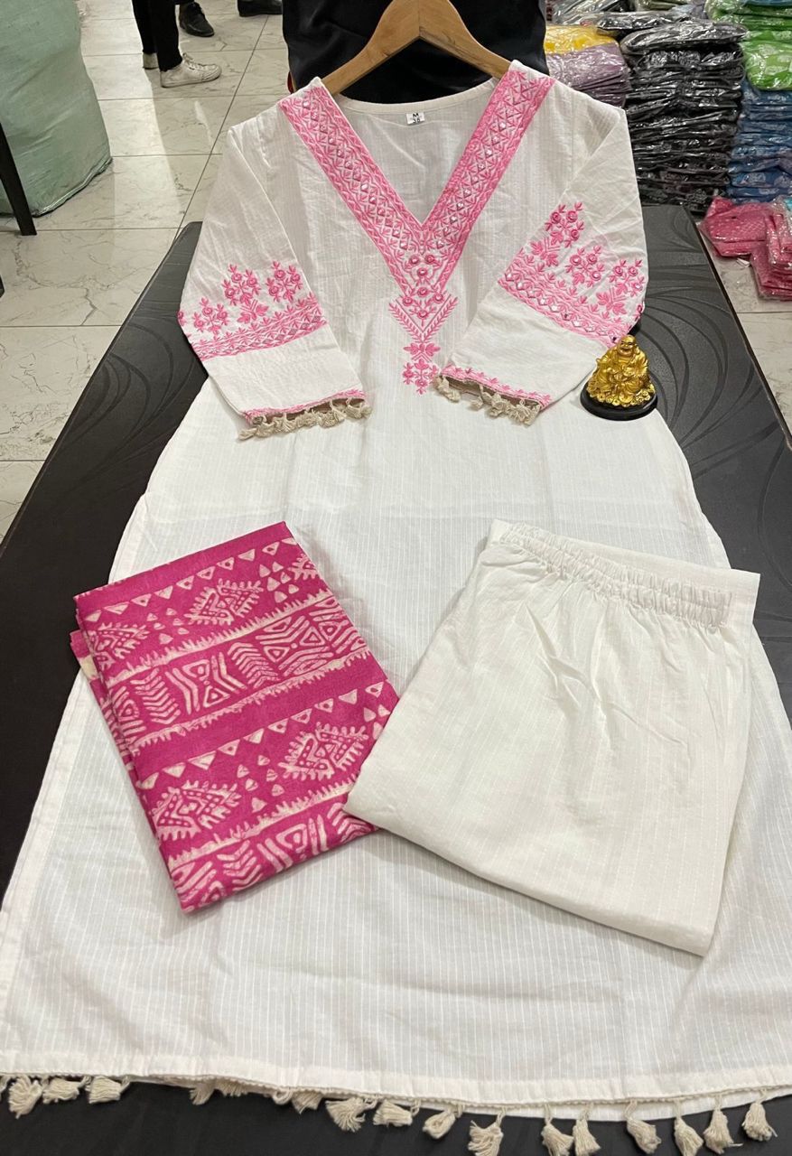 Amayra Cotton Flex Kurta set with pants