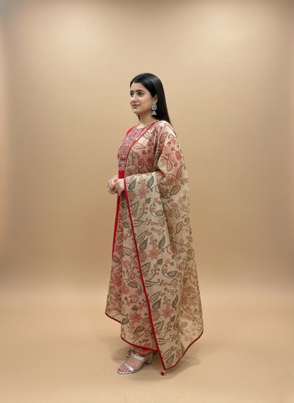 Silk kurta set