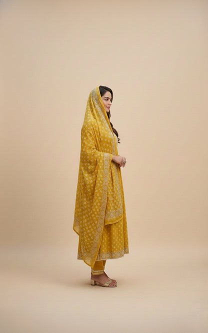 Kiara Cotton kurta Set with dupatta