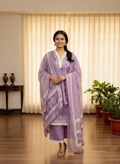 Soft Cotton Suit For Women