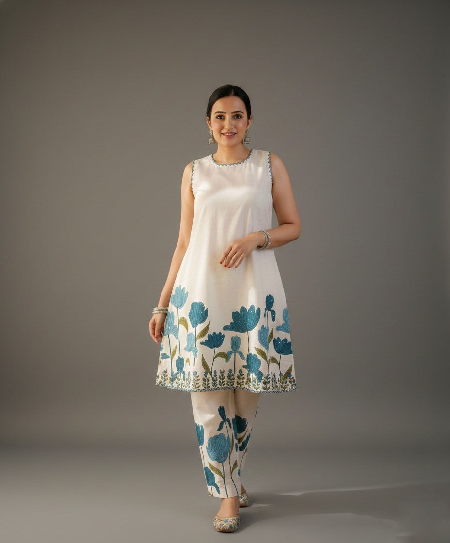 Kiara Cotton Cord Set for women