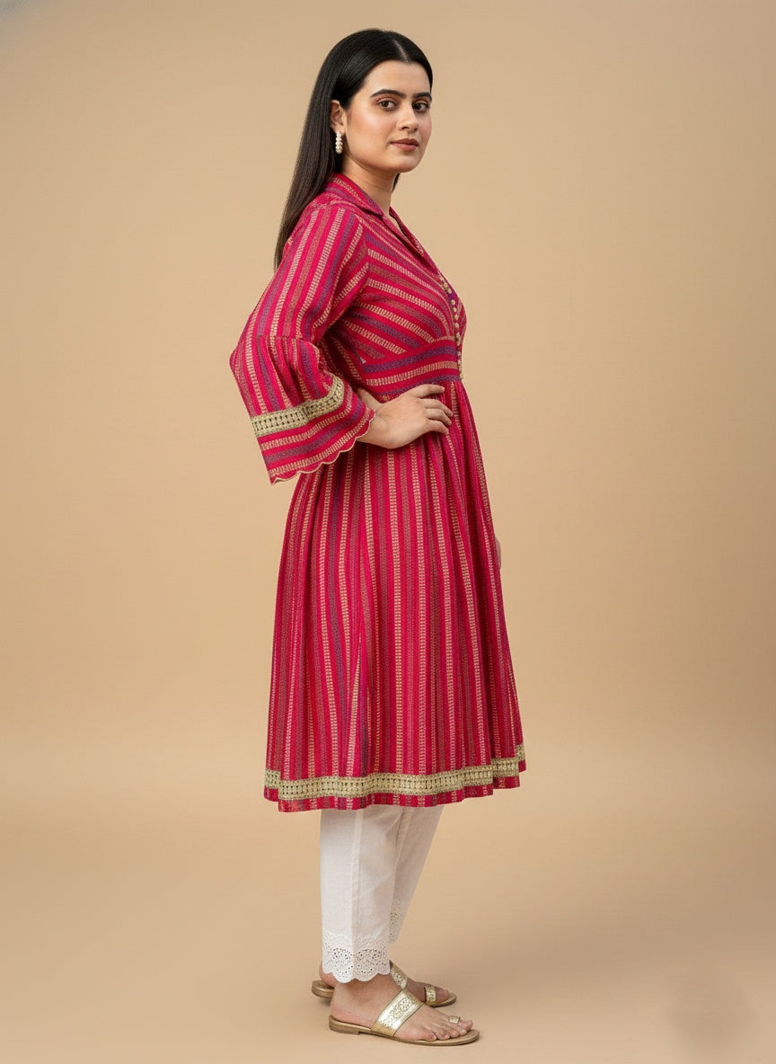 RAYON SILK DRESS