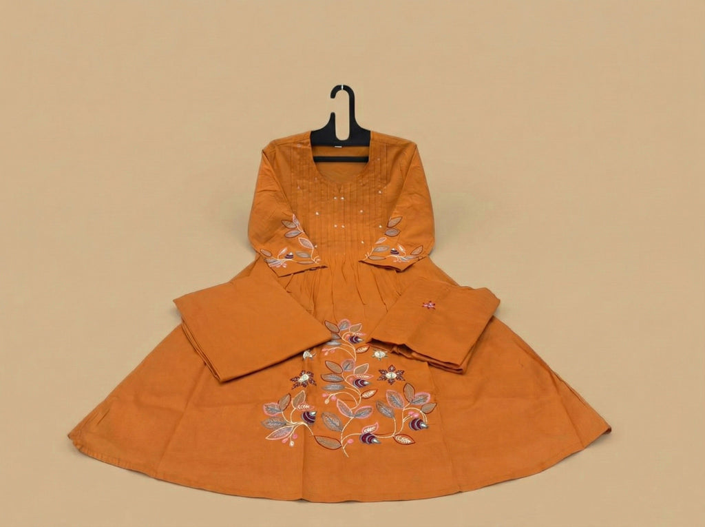 Kiara Cotton kurta Set with dupatta