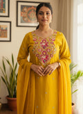dola silk suit set