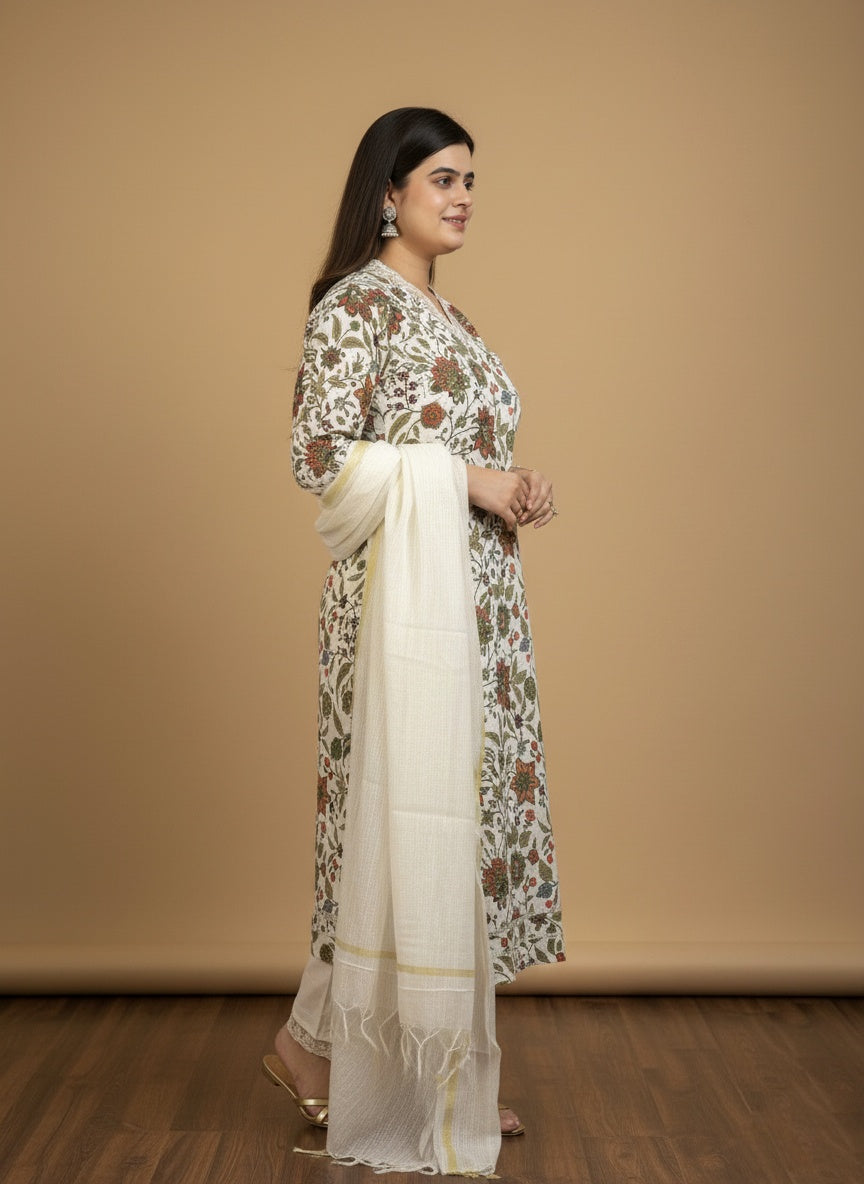 Cotton Kurta Set