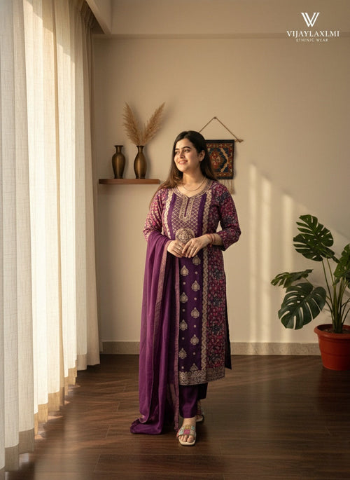 Banarasi Silk Suit For Women