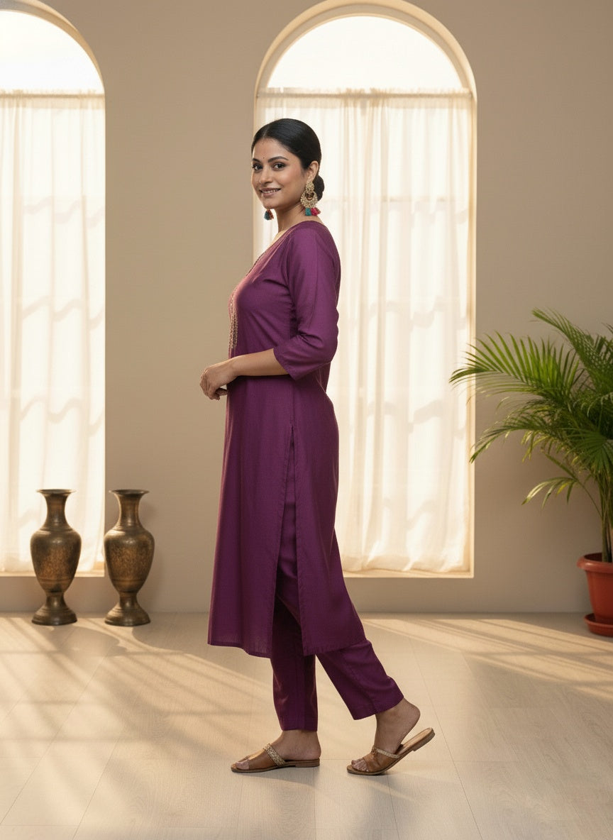 Silk Suit For Women