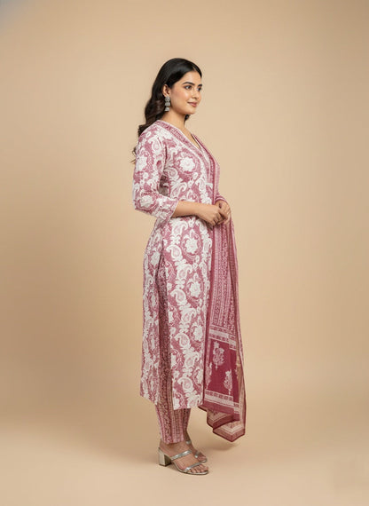 Cotton Kurta Set